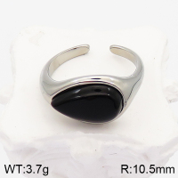 Stainless Steel Ring  Agate,Handmade Polished  5R4002936bhva-066