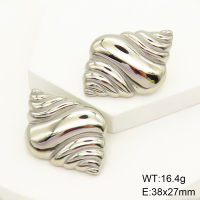 Stainless Steel Earrings  Handmade Polished  GEE001280bhva-066