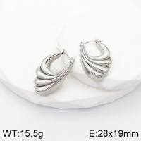 Stainless Steel Earrings  Handmade Polished  5E2003332bhva-066