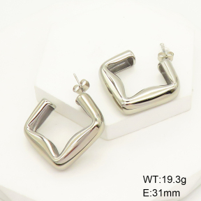 Stainless Steel Earrings  Handmade Polished  GEE001278bhav-066
