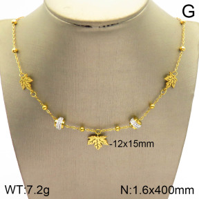 2N4002473bhia-377  Stainless Steel Necklace