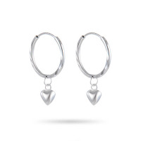 JE5915aimk-Y22  925 Silver Earrings  16*1.7mm
P:6.3*8.7mm  FHXBR003674
