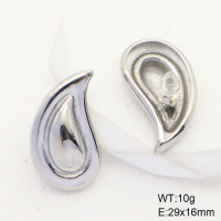 6E2006523vbpb-066  Stainless Steel Earrings  Handmade Polished