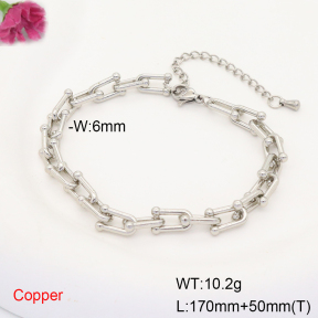 F6B200140vbmb-L035  Fashion Copper Bracelet