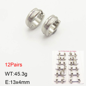 2E2002964akia-387  Stainless Steel Earrings