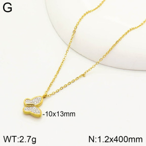 2N4002481bbov-473  Stainless Steel Necklace