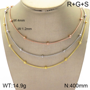 2N2003644bhbl-434  Stainless Steel Necklace