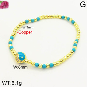 F2B300587ahlv-J128  Fashion Copper Bracelet