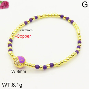 F2B300588ahlv-J128  Fashion Copper Bracelet
