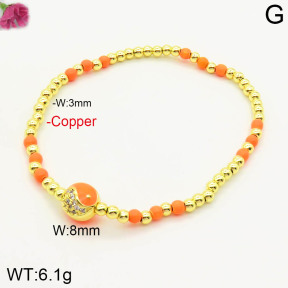 F2B300590ahlv-J128  Fashion Copper Bracelet
