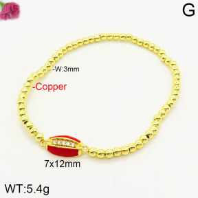 F2B300608bhva-J128  Fashion Copper Bracelet