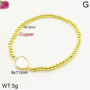 F2B300639bhva-J128  Fashion Copper Bracelet