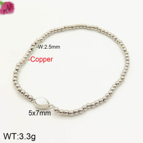 F2B300644bhva-J128  Fashion Copper Bracelet