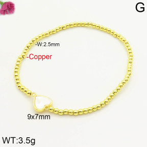 F2B300666bhva-J128  Fashion Copper Bracelet