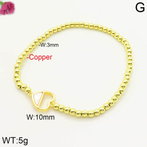 F2B300668bhva-J128  Fashion Copper Bracelet