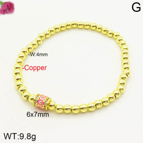F2B300680bhva-J128  Fashion Copper Bracelet