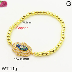 F2B300697ahlv-J128  Fashion Copper Bracelet