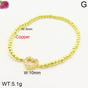 F2B401523bhva-J128  Fashion Copper Bracelet