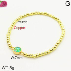 F2B401534bhva-J128  Fashion Copper Bracelet