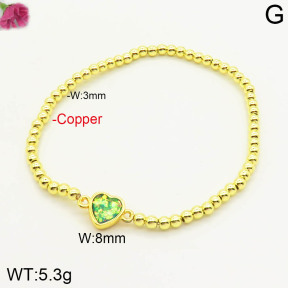 F2B401552bhva-J128  Fashion Copper Bracelet