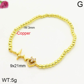 F2B401581bhva-J128  Fashion Copper Bracelet