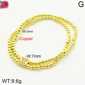 F2B401609ahlv-J128  Fashion Copper Bracelet