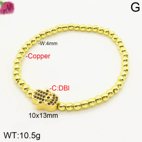 F2B401668bhva-J128  Fashion Copper Bracelet