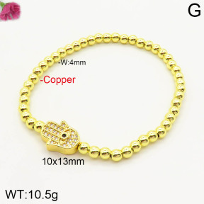 F2B401670bhva-J128  Fashion Copper Bracelet