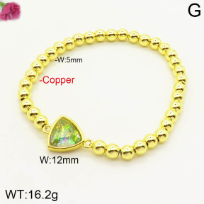 F2B401678vhha-J128  Fashion Copper Bracelet
