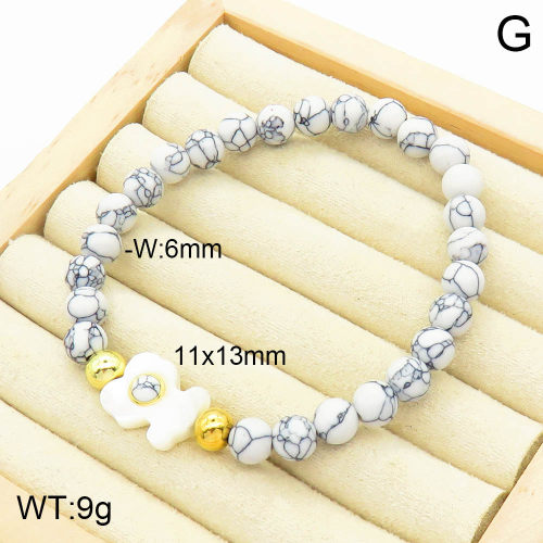 TB2000520vbnl-341  SS Bear Bracelets