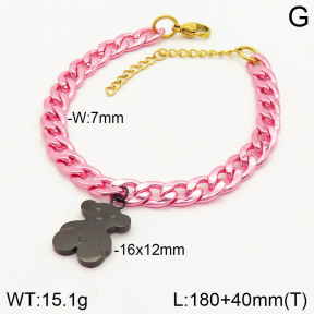 TB2000539ahlv-656  SS Bear Bracelets