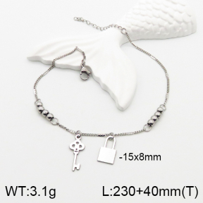 5A9000851vbmb-610  Stainless Steel Anklets
