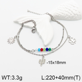 5A9000865vbll-610  Stainless Steel Anklets