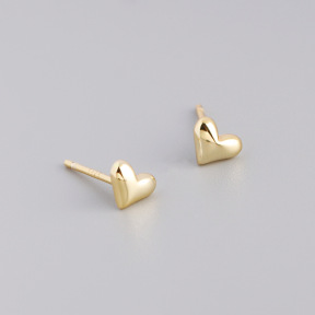 JE5958bbpo-Y10  925 Silver Earrings  WT:0.53g  4.6*5.5mm  EH1533