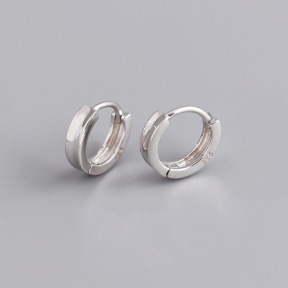 JE5980vhpo-Y10  925 Silver Earrings  WT:1.77g  12.3*3mm  EH1522