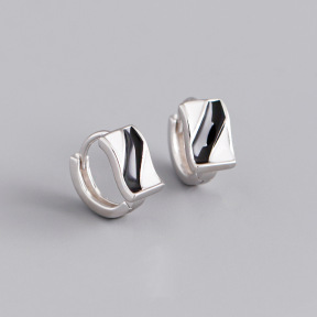 JE6002aili-Y10  925 Silver Earrings  WT:2.1g  11*11.3mm  EH1506