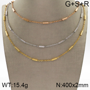 5N2001087bbov-749  Stainless Steel Necklace
