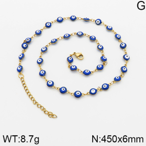 5N3000698bbov-368  Stainless Steel Necklace