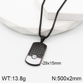 5N4001988bbov-749  Stainless Steel Necklace