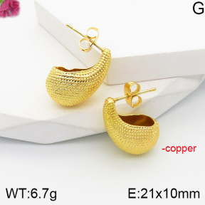F5E201206bbml-J165  Fashion Copper Earrings