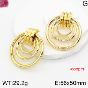 F5E201217vbpb-J165  Fashion Copper Earrings