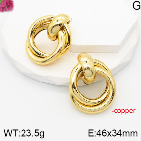 F5E201242bbov-J165  Fashion Copper Earrings