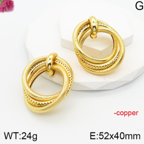 F5E201255bbov-J165  Fashion Copper Earrings