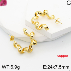 F5E201261bbml-J165  Fashion Copper Earrings