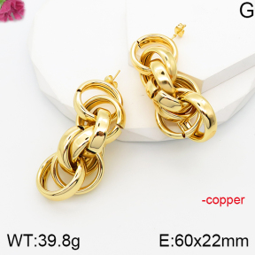 F5E201265vbpb-J165  Fashion Copper Earrings