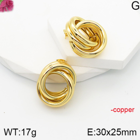 F5E201288bbml-J165  Fashion Copper Earrings