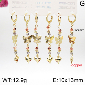 F5E201299bhkk-J151  Fashion Copper Earrings