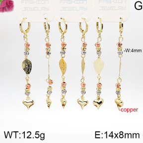 F5E201301bhkk-J151  Fashion Copper Earrings