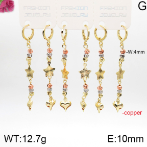 F5E201302bhkk-J151  Fashion Copper Earrings