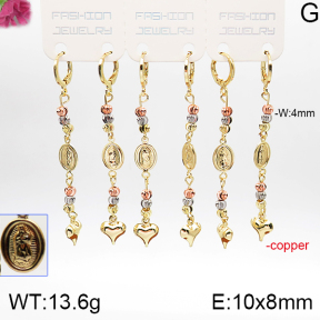 F5E201303bhkk-J151  Fashion Copper Earrings